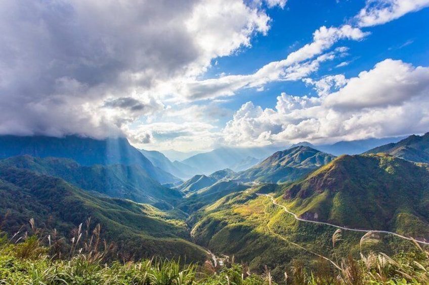Motorbike One Day Tour - Green tea hill and Hot spring