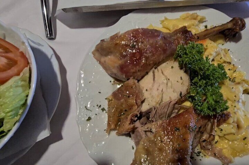 Traditional dinner
