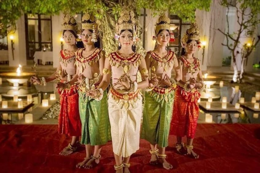 Apsara Dance Performance Including Buffet Dinner