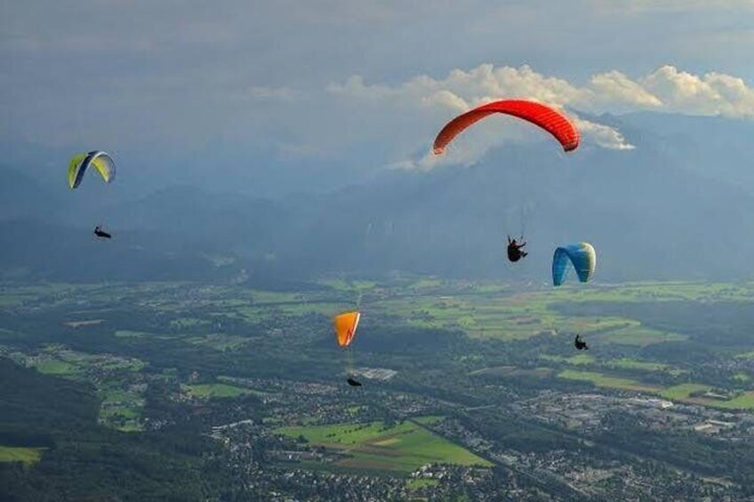 Manado Skyline Paragliding includes hotel transfers