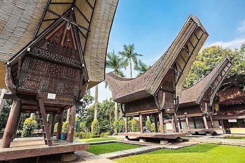 Toraja 
is one of Indonesian territory, very unique culture with traditional ancestral houses. They stand high on wooden piles, topped with a layered split-bamboo roof shaped 