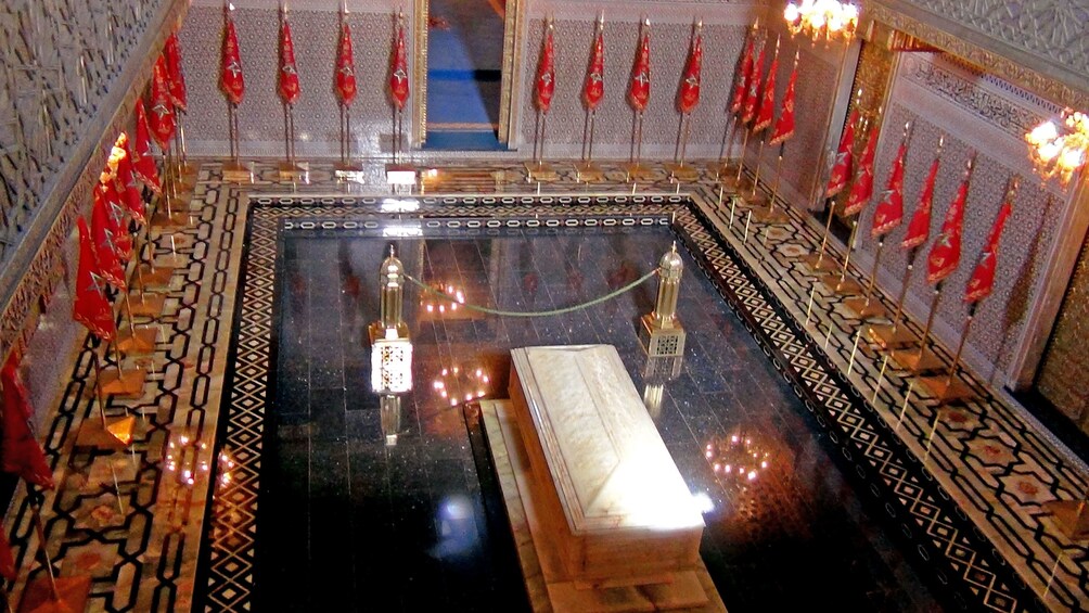 interior of memorial at casablanca