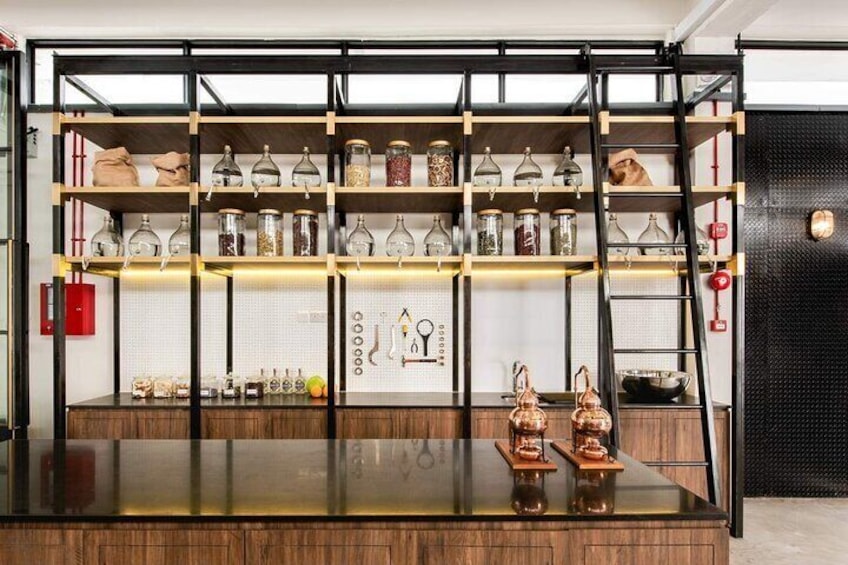 Enjoy Gin Distillery Tour with Tasting Flight and Singapore Sling Masterclass