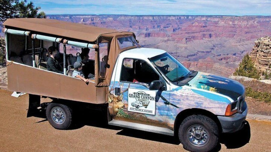 3 Hour Off-Road Sunset Safari to Grand Canyon with Entrance Gate Detour