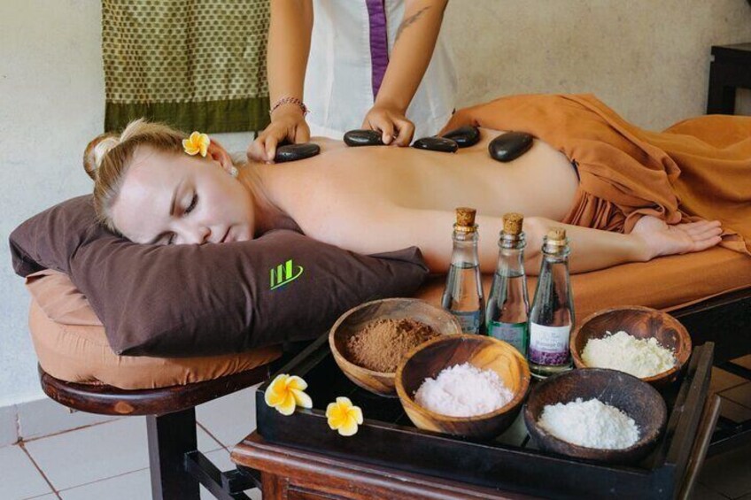 Royal Orchid Spa 2 Hours Warm Stone Massage