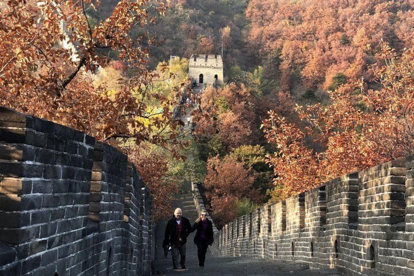 Beijing airport layover tour to Mutianyu Great Wall