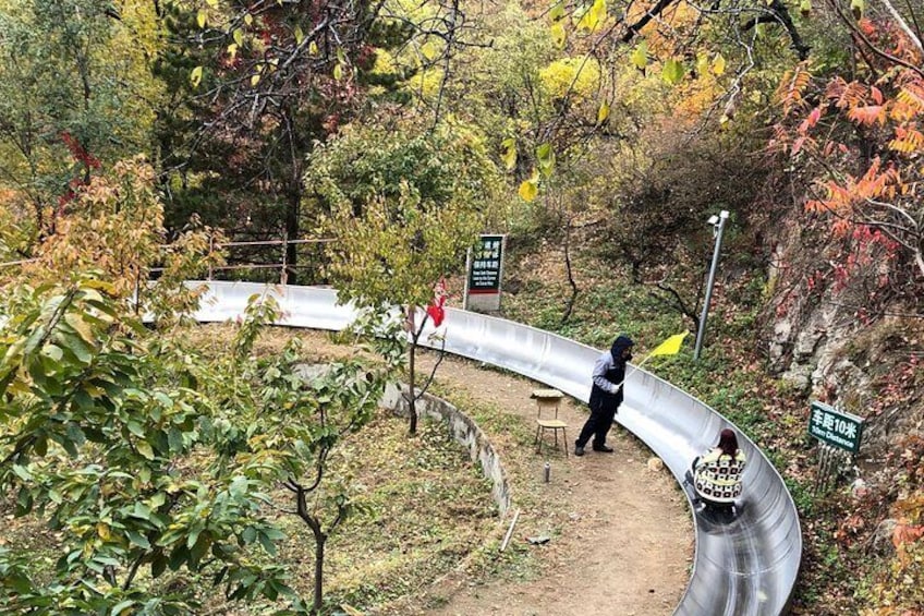 Toboggan at Mutianyu Great Wall