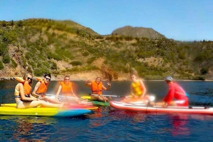 Stand Up Paddle in Poros / Όρθια Κωπηλασια στον Πορο