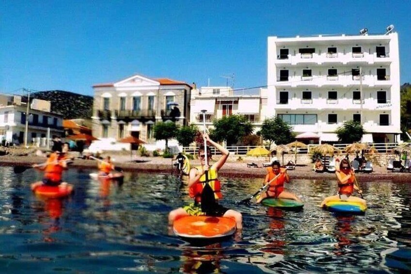 Stand Up Paddle in Poros / Όρθια Κωπηλασια στον Πορο