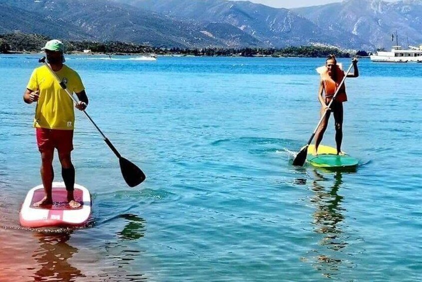 Stand Up Paddle in Poros / Όρθια Κωπηλασια στον Πορο