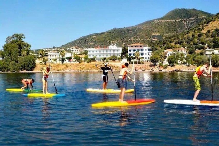 Stand Up Paddle in Poros / Όρθια Κωπηλασια στον Πορο