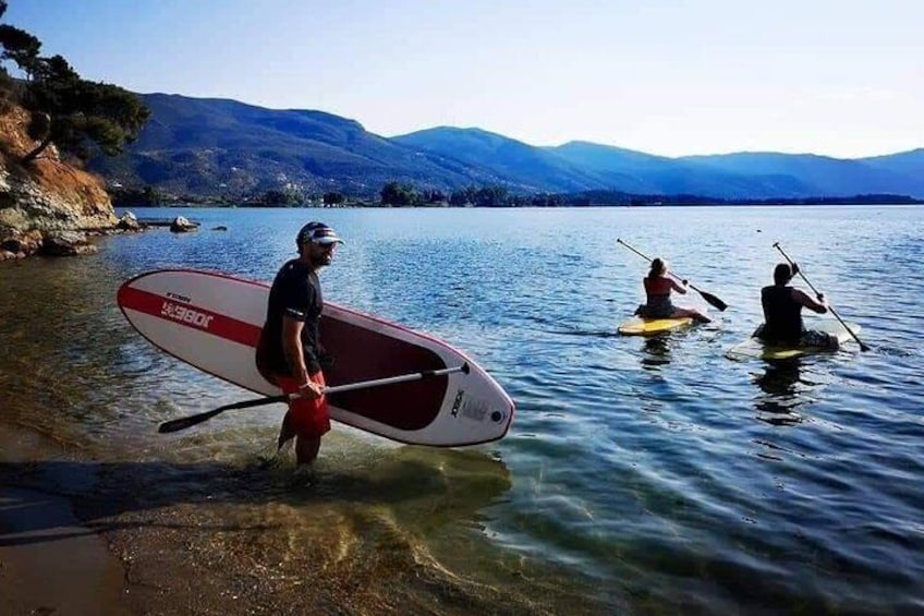 Stand Up Paddle in Poros / Όρθια Κωπηλασια στον Πορο