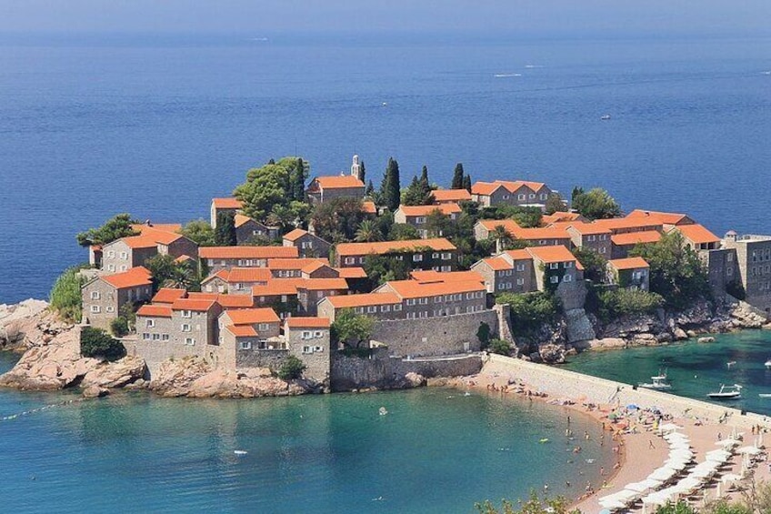 Saint Stefan island Viewpoint