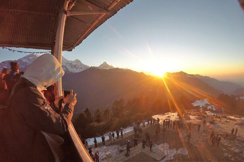 Ghorepani poon hill sunrise trek