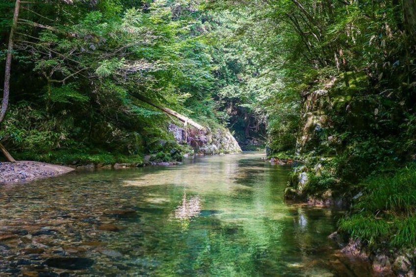 Crystal clear water