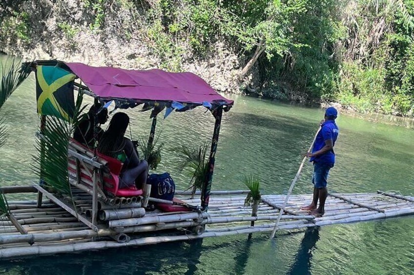 Bamboo River Rafting in Ocho Rios Jamaica 