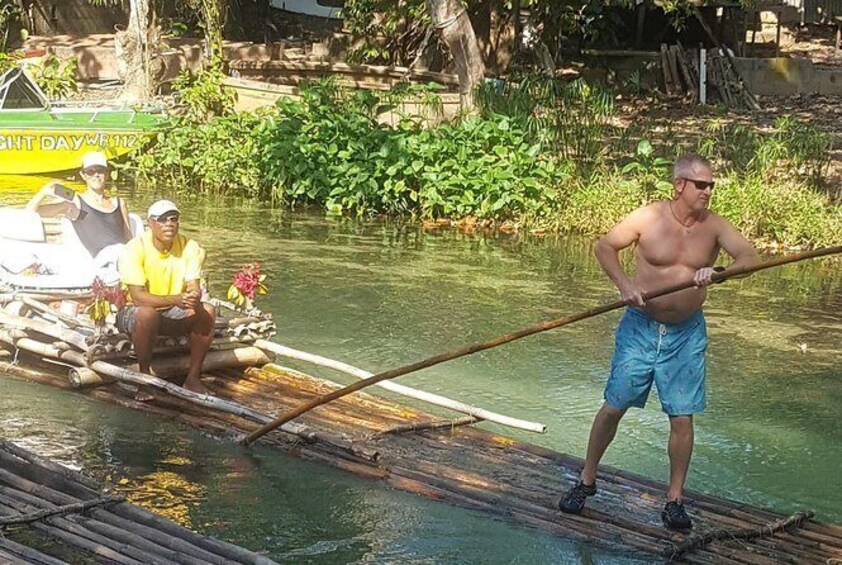 Bamboo Rafting on the White River in Ocho Rios Jamaica