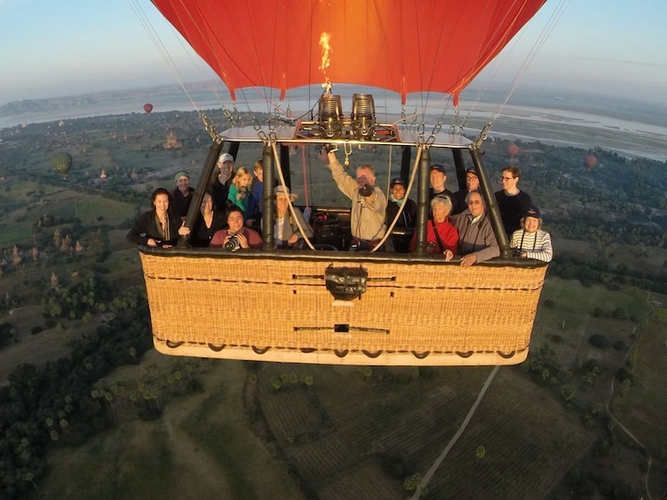 Private Hot Air Balloon Flight over Bagan