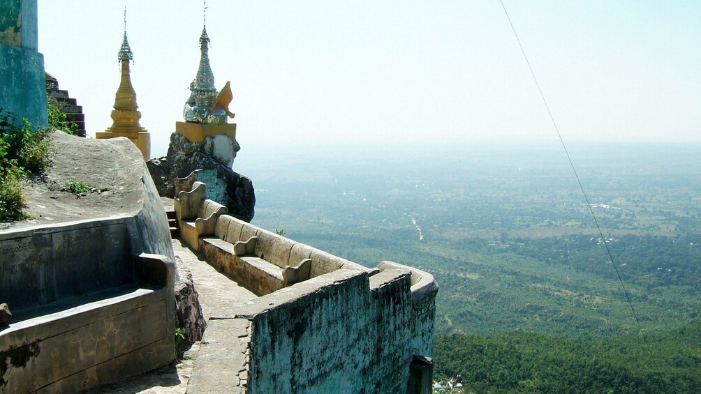 View from Myanmar Temple in Bagan 
