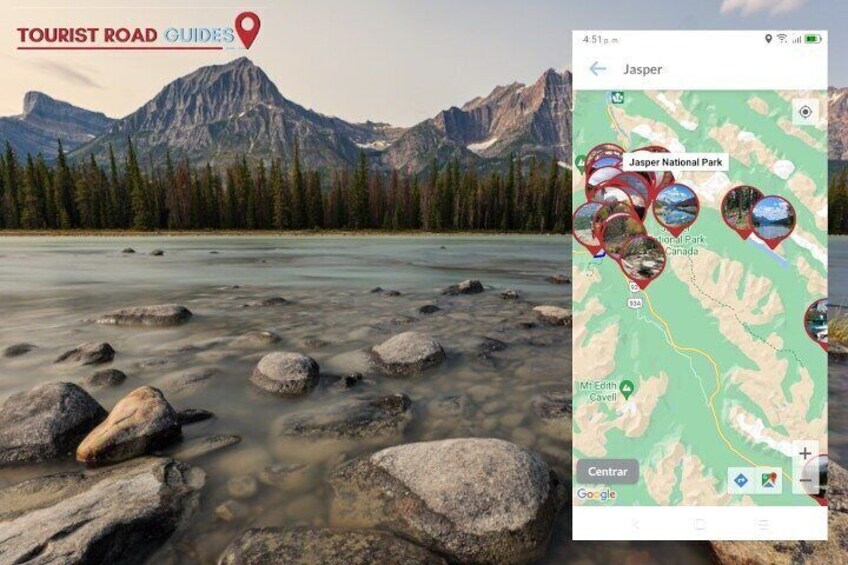 Audio Guide App Canada West Banff Jasper Yoho and National Parks