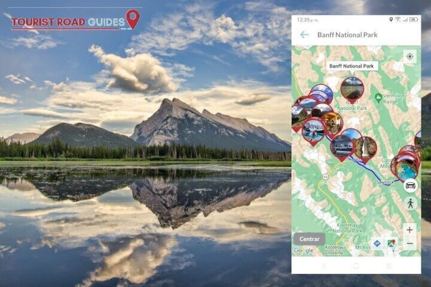 Audio Guide App Canada West Banff Jasper Yoho and National Parks