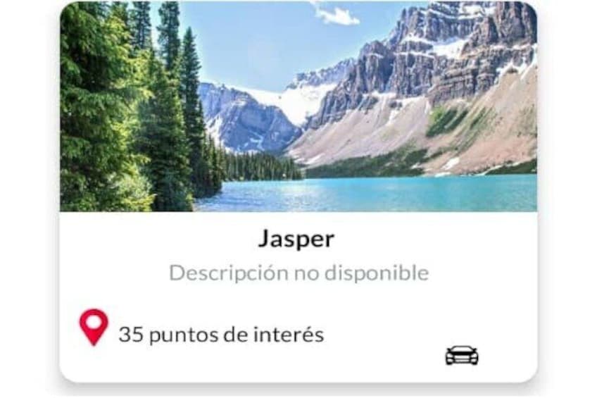 Audio Guide App Canada West Banff Jasper Yoho and National Parks