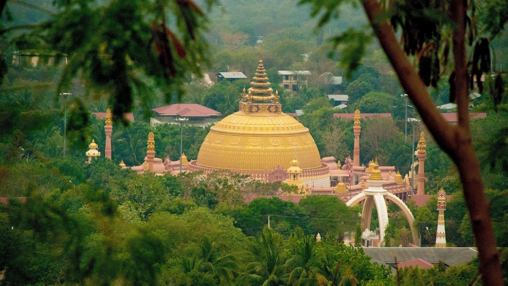 Stunning view of Sagaing
City in Myanmar 