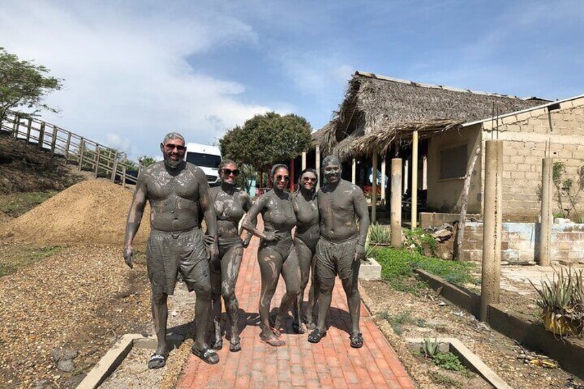 Private tour to the mud Volcano and Pink Sea