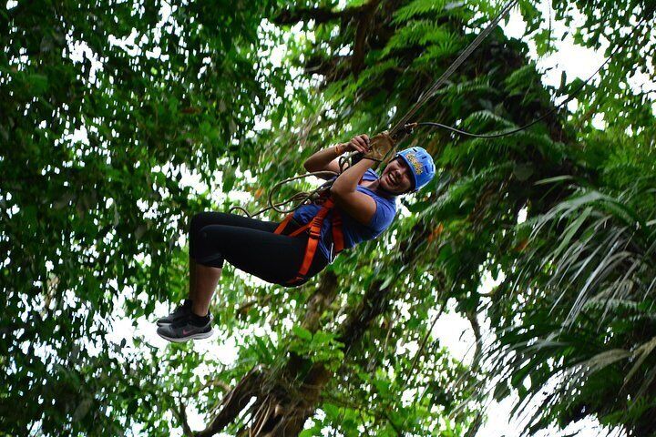 Canopy & Tarzan Swing In The Base of The Arenal Volcano