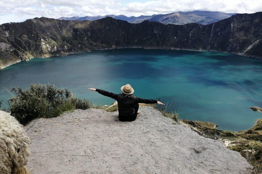 Private Full Day Quilotoa Lagoon Visit from Guayaquil