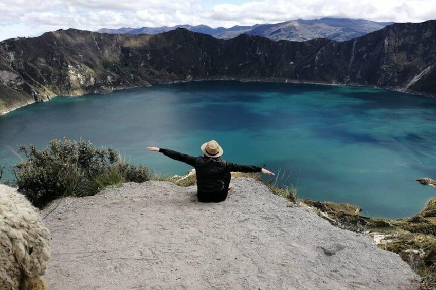 Private Full Day Quilotoa Lagoon Visit from Guayaquil