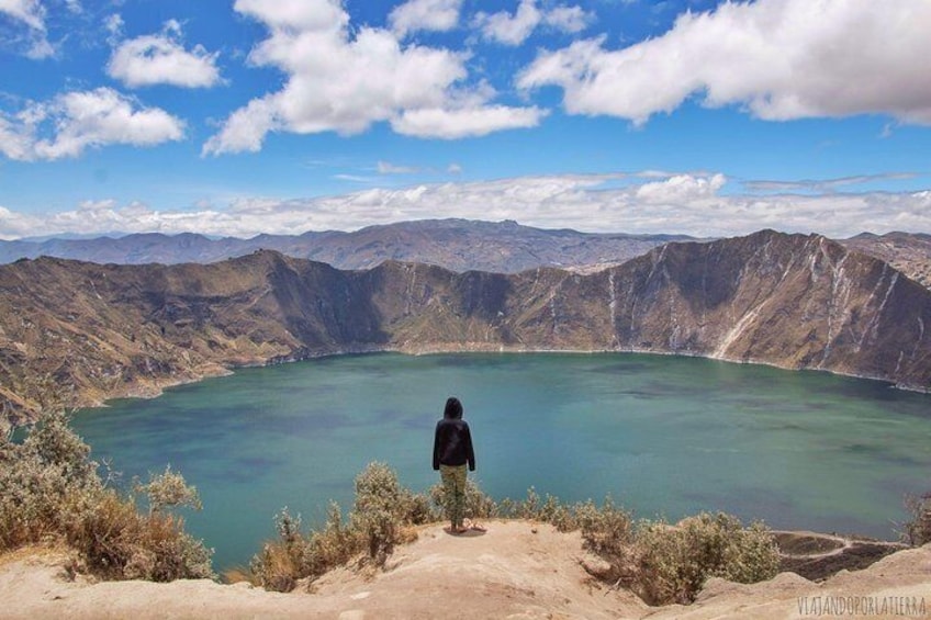 Private Full Day Quilotoa Lagoon Visit from Guayaquil