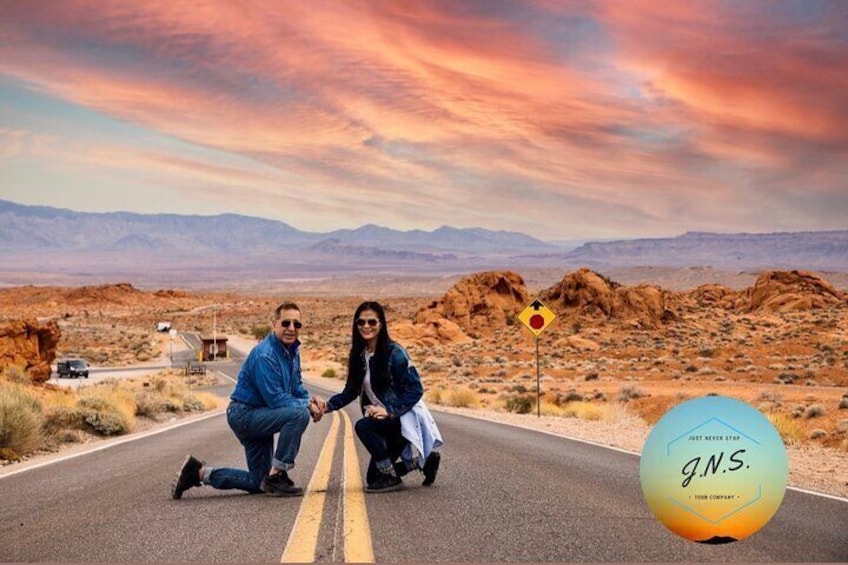 Valley of Fire and Seven Magic Mountains day tour from Las Vegas