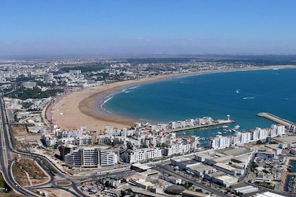 Full-day Marrakech to Agadir beach & souk&Crocoparc