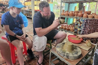 Pottery Making - Lantern Making Class - Basket Boat Ride to visit Coconut J...