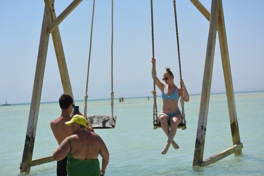Orange Bay Island VIP Full Day & Water Sports Snorkeling Sea Trip - Hurghada