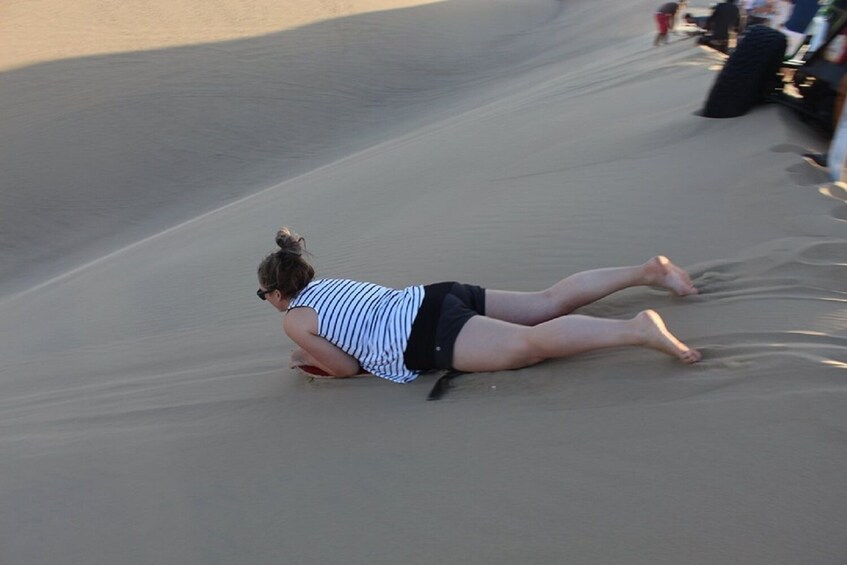 Dune Buggy and Sandboard in Huacachina Ica