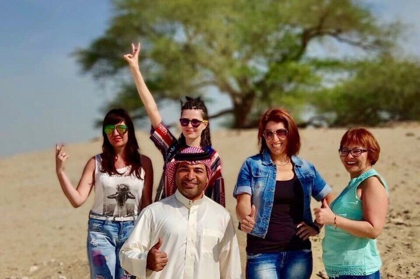 Tree of Life, its age is over 400 years, it’s in the middle of Bahrain desert 