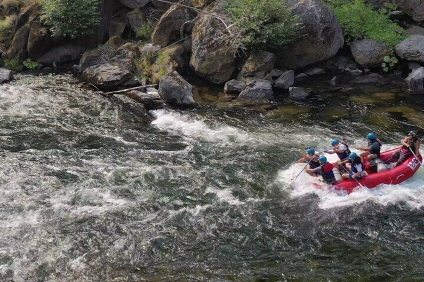 Full-Day Whitewater Rafting Trip on Middle Fork from Auburn (Class 3-4)