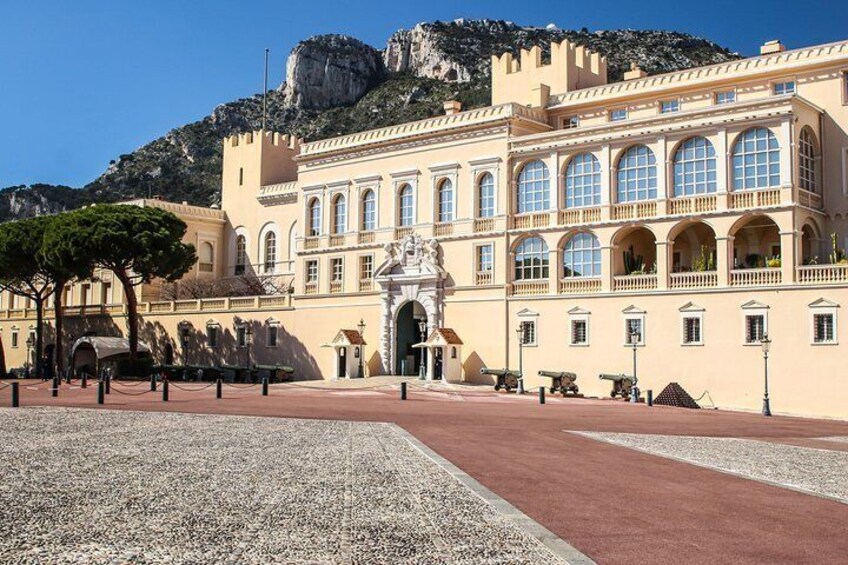 Monaco Prince's Palace front