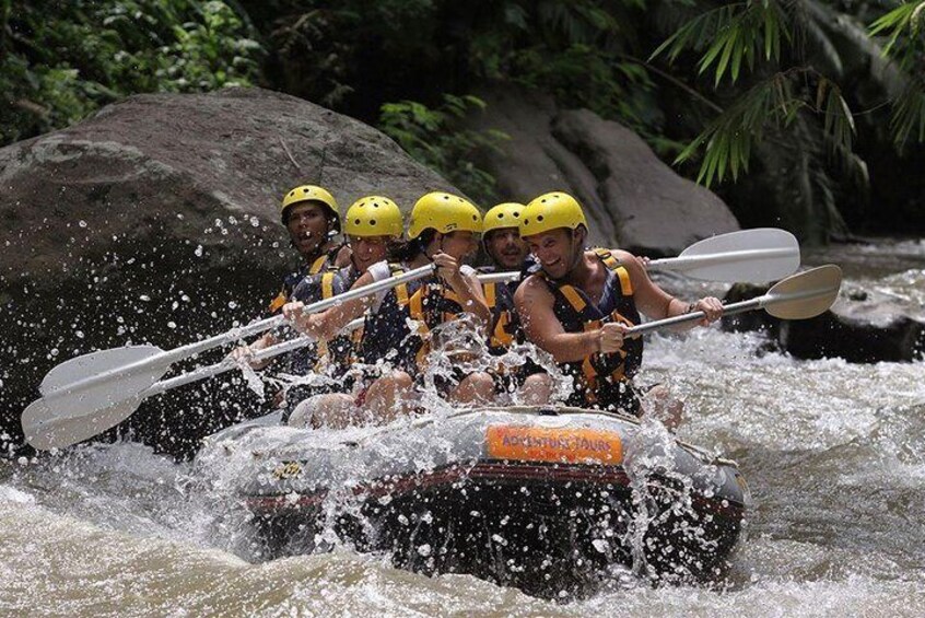 Amazing White Water Rafting at Ayung River Ubud