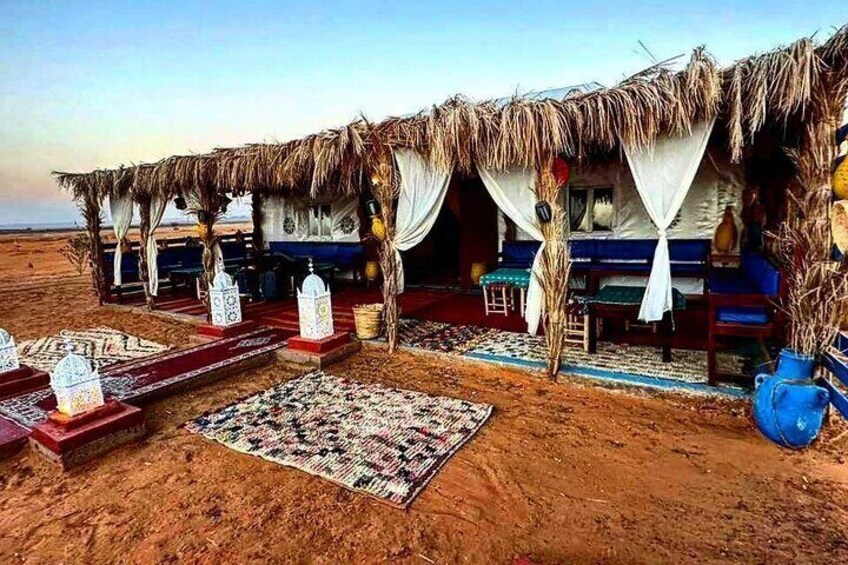 Night In Merzouga Desert, Camel Ride, Tent With Private Bathroom