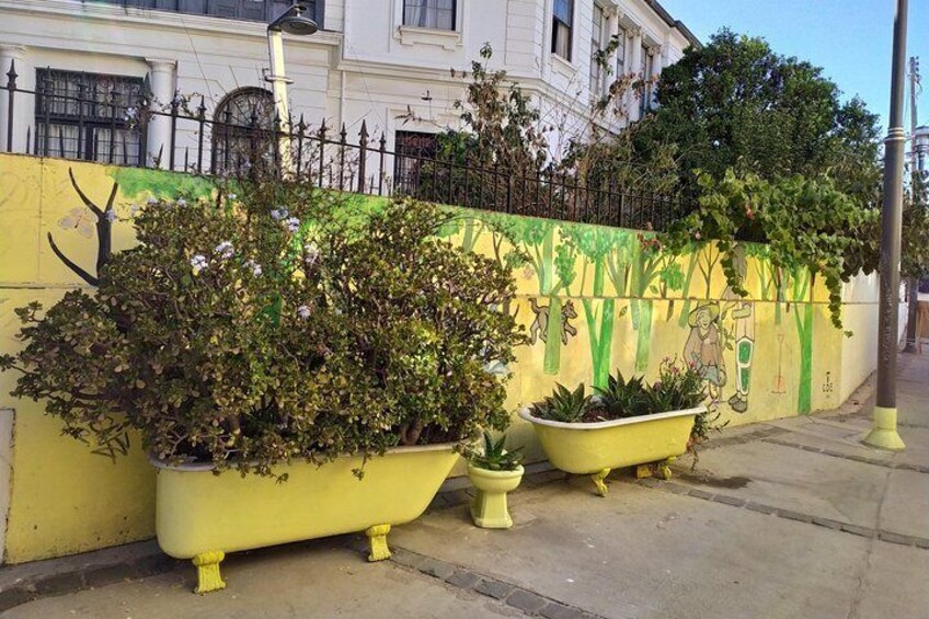 Neighbors are creative and they like to express art in different ways. 