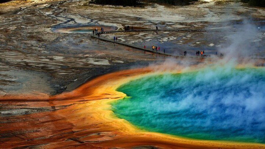 Grand Prismatic Hot Spring