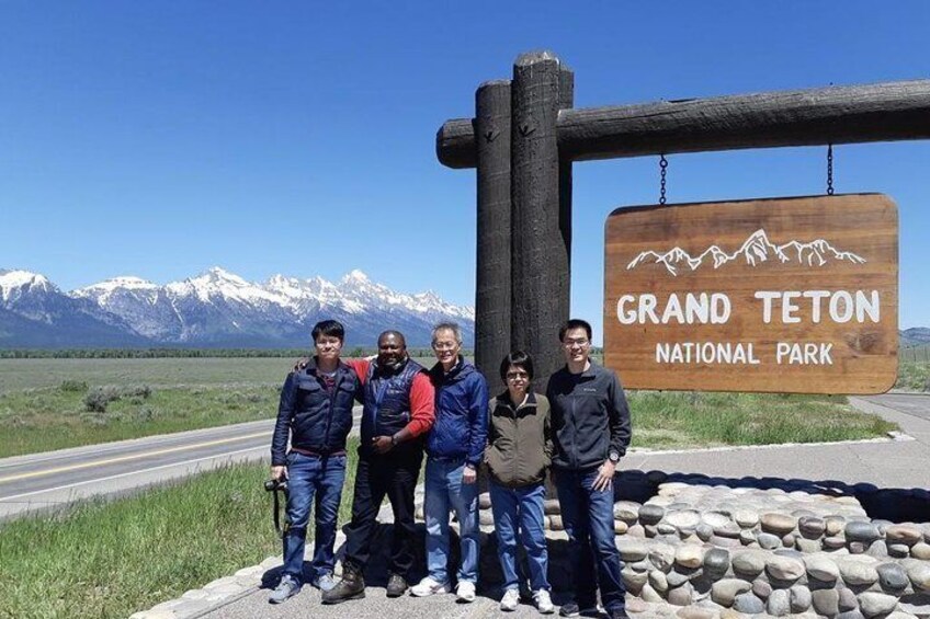 Visiting the Tetons