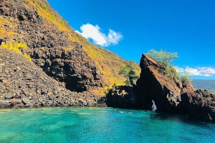 Kealakekua Bay & Captain Cook Snorkel & Sea Cave Adventure!