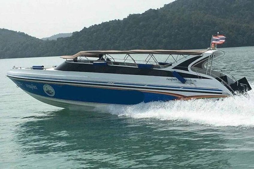 Private Speed Boat Charter to Monkey Beach Phi Phi Island 
