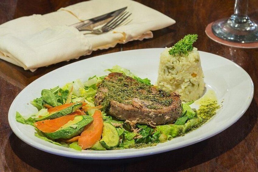 Enjoy a tasteful dinner