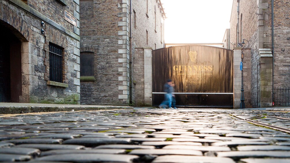 Front of Guinness Dublin Brewery in Dublin 