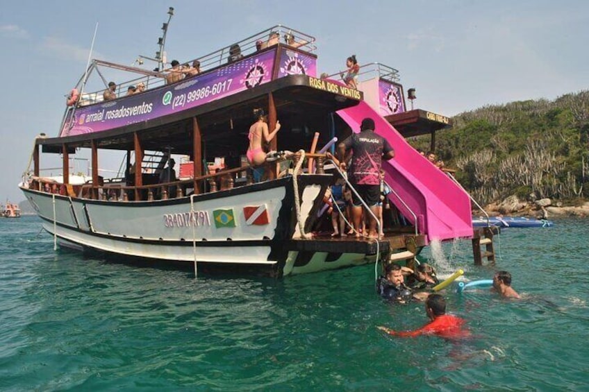 Boat Tour in Arraial do Cabo Rio de Janeiro RJ